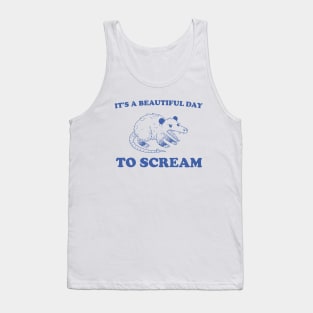 Screaming Possum Tank Top